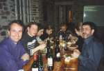 Dinner on the Normandy Tour, 2000