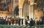 Exeter Cathedral - Dress rehearsal for James Bowman concert, Sept 2004