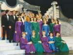 On the television set of Sainsbury choir of the year competition, 1993